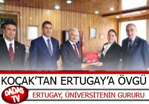 ATATÜRK ÜNİVESİTESİ'NE ÖVGÜ